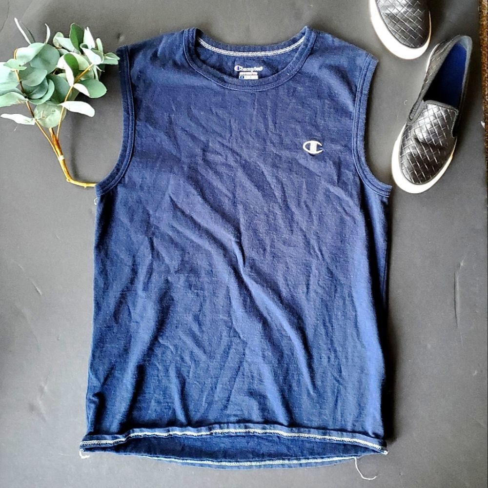 Champion blue tank top
